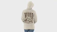 Load and play video in Gallery viewer, Follow the Word Not The Herd Hoodie (Cream)
